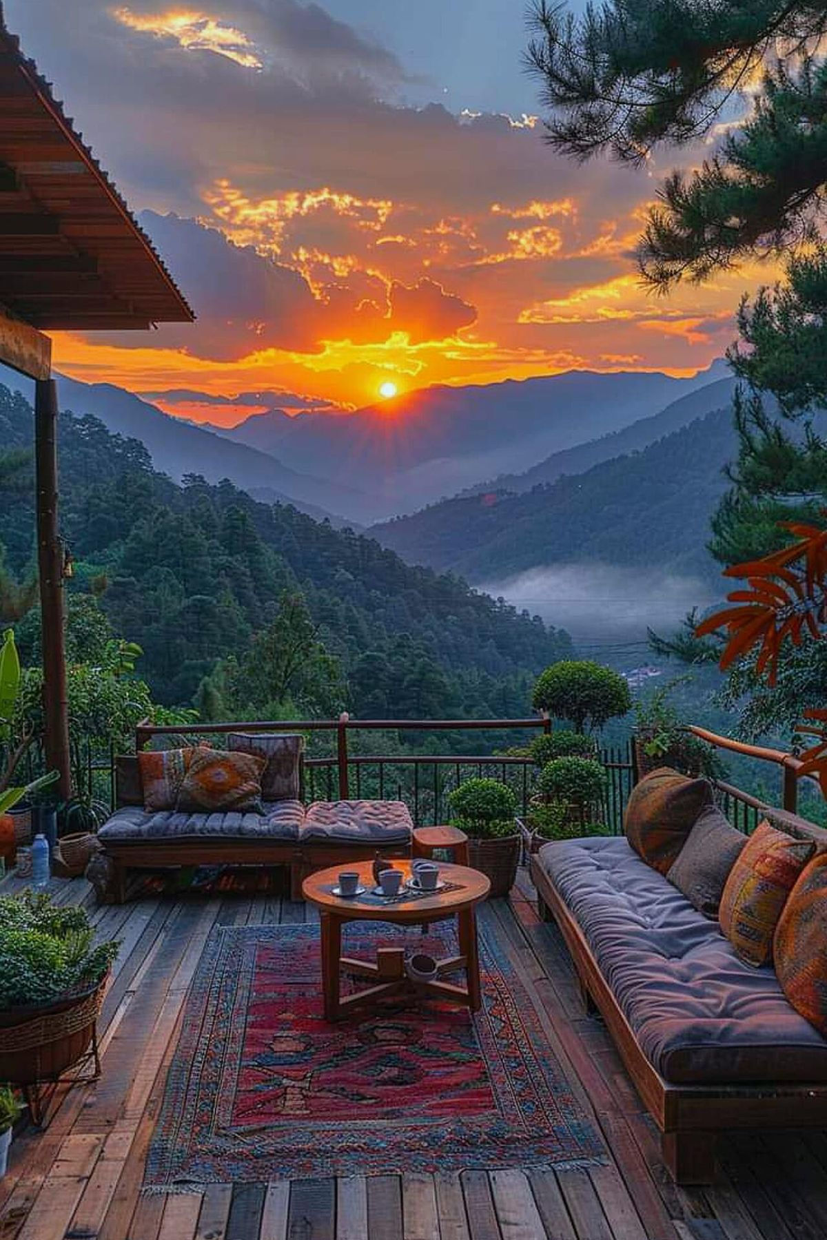Munnar Resort Tea Gardens and Nature Surroundings